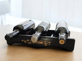 Customized Wooden Wine Rack for Countertop in Kitchen or Bar Space