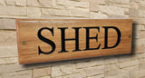 Personalised Oak House Sign  Custom Carved Wooden Name Plaque Engraved Outdoor