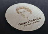 Queen Elizabeth 2 RIP Memorial in Remembrance Coaster mat gift set