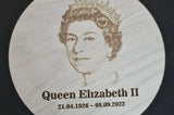 Queen Elizabeth 2 RIP Memorial in Remembrance Coaster mat gift set