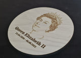 Queen Elizabeth 2 RIP Memorial in Remembrance Coaster mat gift set