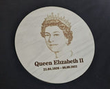 Queen Elizabeth 2 RIP Memorial in Remembrance Coaster mat gift set