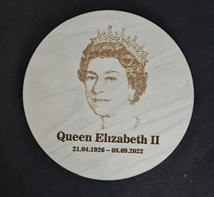 Queen Elizabeth 2 RIP Memorial in Remembrance Coaster mat gift set