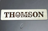 Personalised Wooden Family Name Sign Custom Wedding Gift Plaque