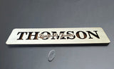 Personalised Wooden Family Name Sign Custom Wedding Gift Plaque