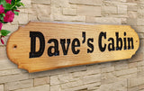 Personalized custom made home carved engraved wooden oak/pine sign plaque