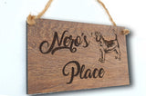 Personalised Engraved Name Wooden Sign Gift Plaque Indoor