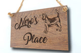 Personalised Engraved Name Wooden Sign Gift Plaque Indoor