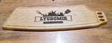 Personalised Kitchen Barbeque Solid Oak Wooden Big Chopping / Cutting Board  Gift